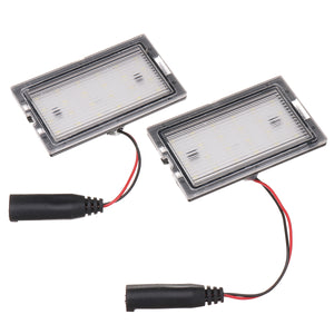 2PCS LED License Number Plate Lights Lamp Bulb 12W White for Land Range Rover L320 2005-2013