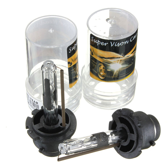 Pair 35W Car D2R HID Xenon Headlights Lamp Bulbs 4300K/5000K/6000K/8000K/12000K DC 12V