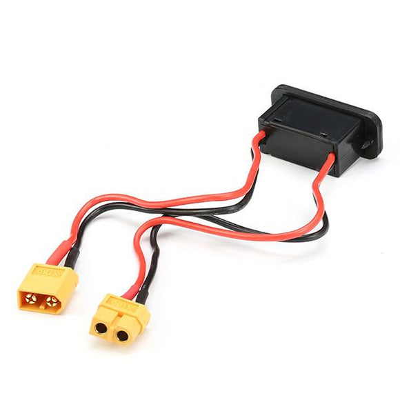 High Current LiPo Battery Switch With Optional T Plug/XT60/EC3 Plug