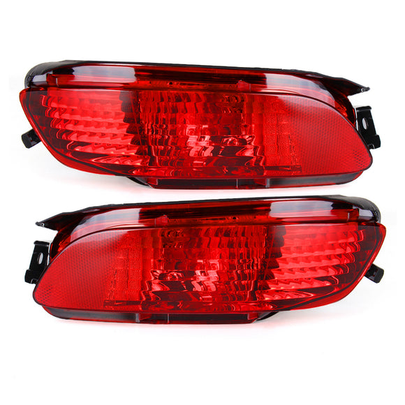 Pair LED Car Rear Bumper Reflector Fog Lights Tail Brake Lamps for Lexus RX350 RX330 RX300 2003-2008