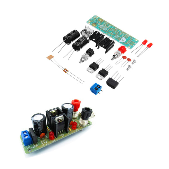10pcs DIY Double LM7805 Diffuser Regulator Module Kit 5V 3A Solar Energy Regulator Generator Module