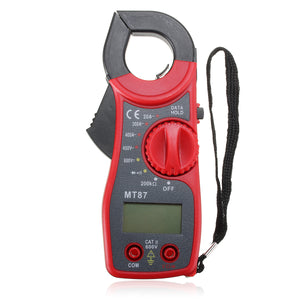 MT-87 LCD Digital Multi Meters Clamp Meter AC DC Volt Meterr Ammeter Ohm Meter Volt Tester