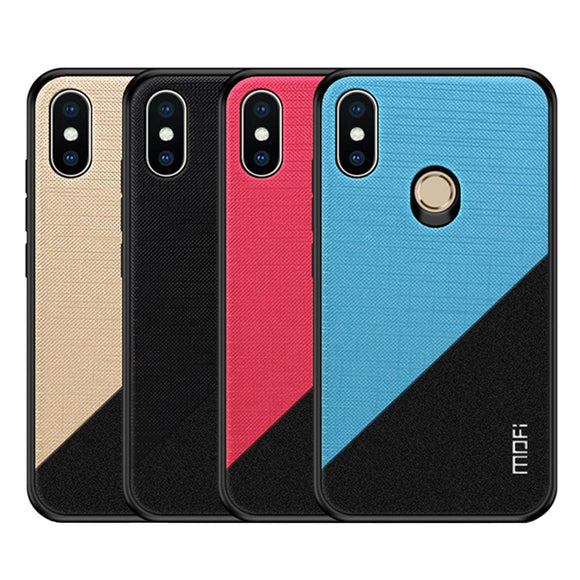 Mofi Shockproof Anti-slip PC + TPU Back Cover Protective Case for Xiaomi Redmi Note 6 Pro