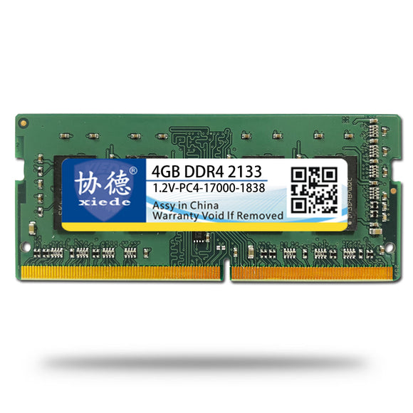 XIEDE X057 notebook DDR4 4GB 2133Hz computer memory fully compatible