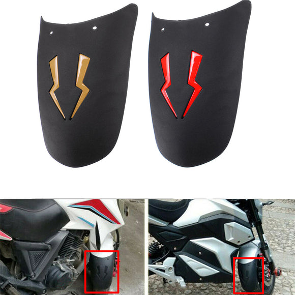 Universal Motorcycle Front Rear Wheel Plastic Fender Mudguard Extender for Honda/Yamaha/Kawasaki/BMW