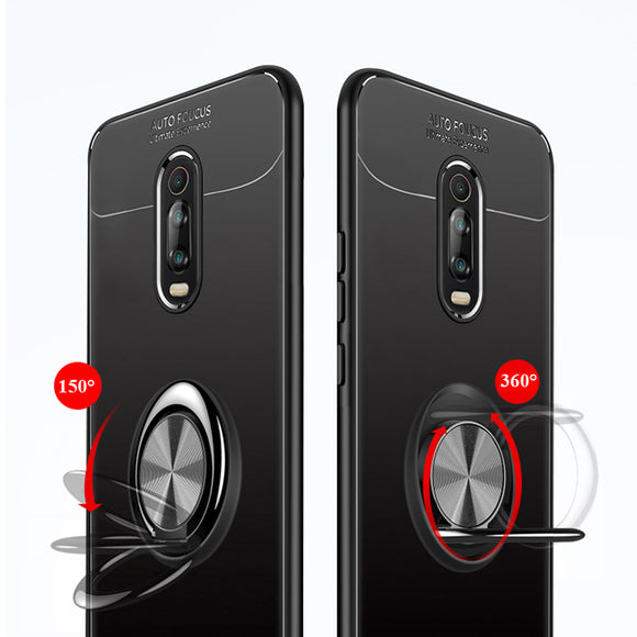 Bakeey Shockproof Magnetic Adsorption Protective Case with Finger Ring Holder for Xiaomi Mi 9T / Xiaomi Mi9T PRO / Xiaomi Redmi K20 / K20 PRO