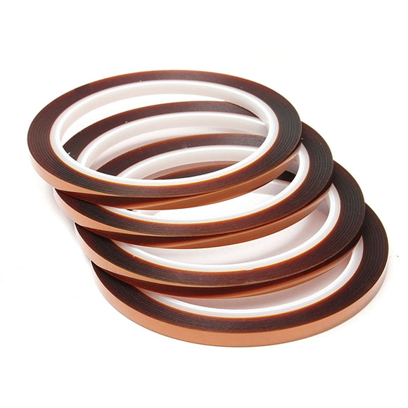 4pcs 164FT Polyimide Kapton Tape High Temperature BGA Resistant Tape Car Home Electric Appliance