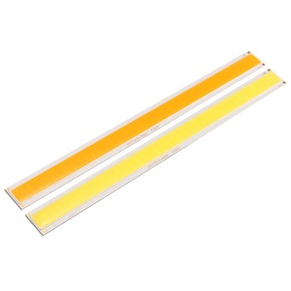 LUSTREON DC12V 10W White/Warm White COB LED Chip 170*15mm for DIY Flood Light