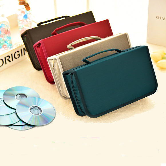 Large Capacity Rectangle CD Storage Bag for 128 CDs