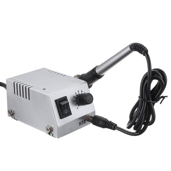 BK-938 Mini Electric Soldering Station Solder Iron Welding Machine Wattage Temperature Adjustable
