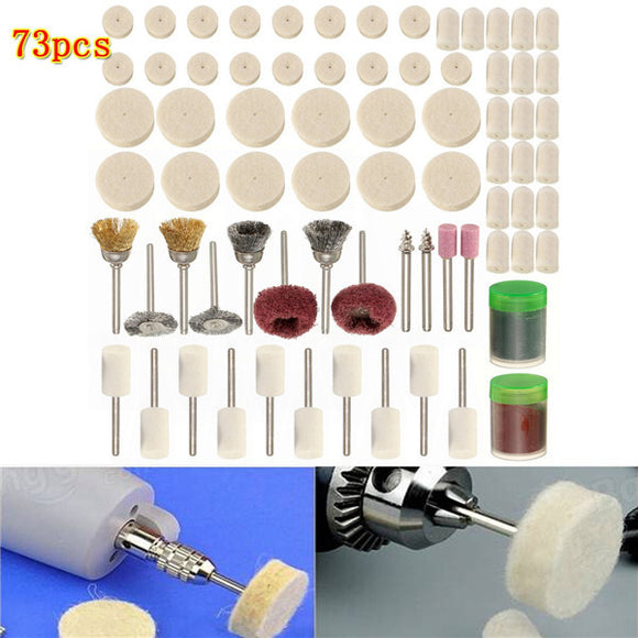 73pcs Power Tool Accessories Kit Polishing Tool for Dremel