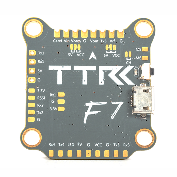 TransTEC F7 F722 3-6S Betaflight Flight Controller OSD MPU6000 Uarts 5 5V/3A BEC 30x30mm