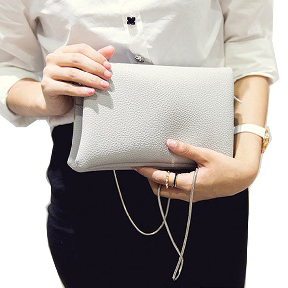 Women Multi Pocket PU Leather Credit Card Storage Crossboby Bag