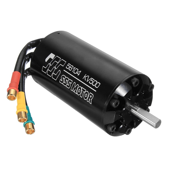 SSS 56104 / 500KV Brushless Motore Senza Spazzole 6 Poles W/O Water Cooling Per RC Marino 1000R/min