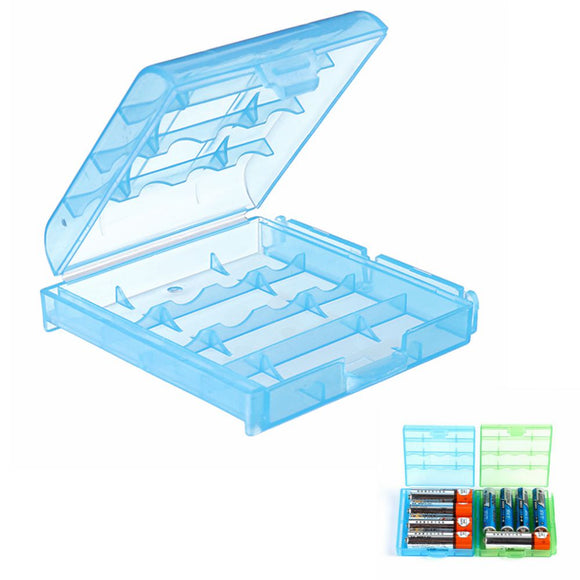 Plastic Battery Case Batteries Cover Spare Carrier Holder Storage Box Container for AAAAA Battery
