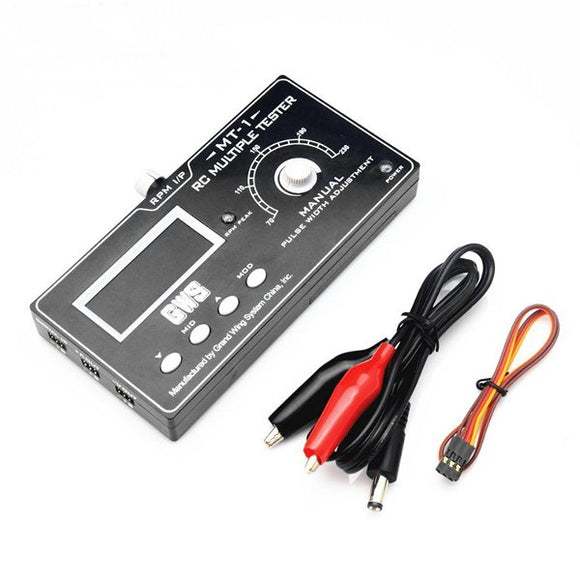 GWS MT-1 Multiple Servo Tester Speed Tester Tachometer For RC Models