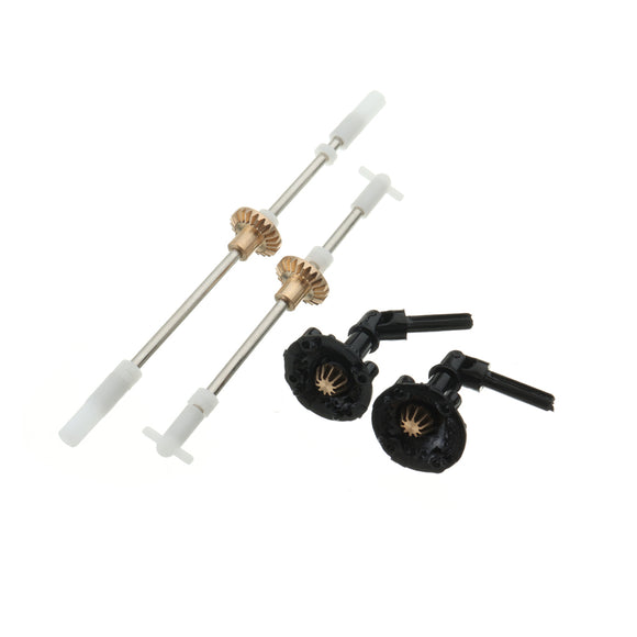 WPL Metal Gear Bridge Axle Set For WPL B1 B24 B16 C24 1/16 4WD 6WD RC Car Parts