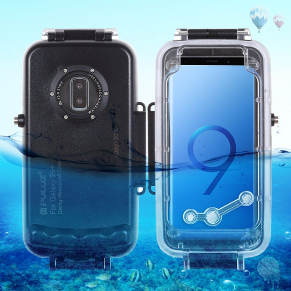 40m Diving Anti-pressure Anti-explosion Shockproof Waterproof Case For Samsung Galaxy S9/Galaxy S9 Plus