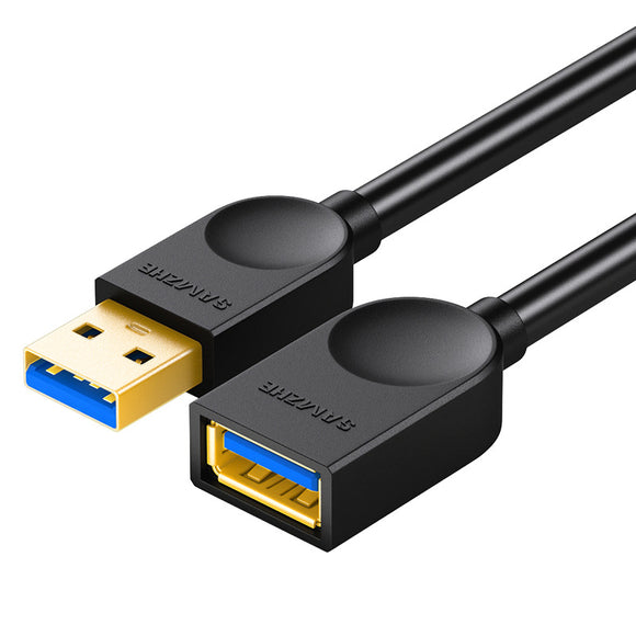 SAMZHE SDY-01B USB 3.0 Extension Cable USB Male to Female Flat Extend Cable 0.5m/1m/1.5m/2m Data Cable