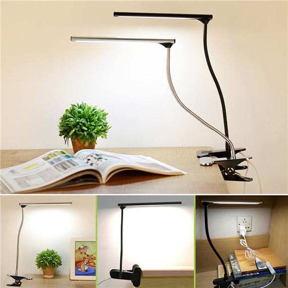 LED Dimmable Desk Lamp USB  Eye Care Table Reading Lights Bedside Bedroom Decor