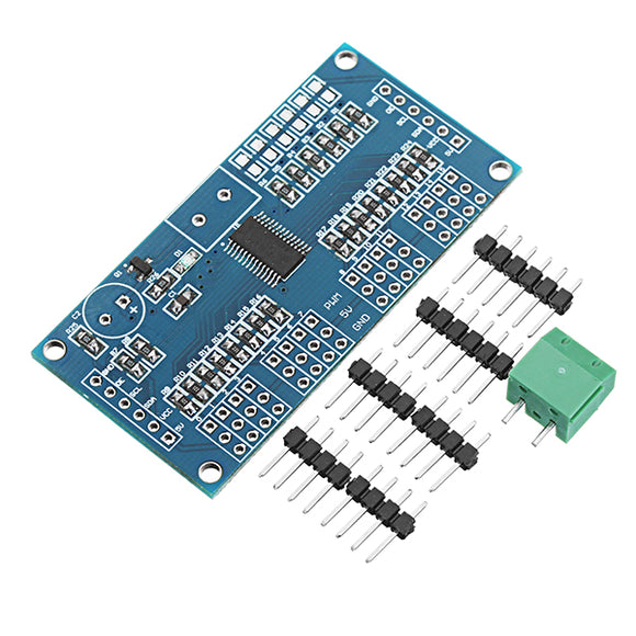 Arduino 16 Road PWM/Servo/Steering Gear Drive Plate Controller Robot IIC PCA9685