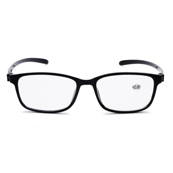 1Pcs TR90 Ultralight Super Tough Full Frame HD Resin Lens Comfortable Reading Glasses