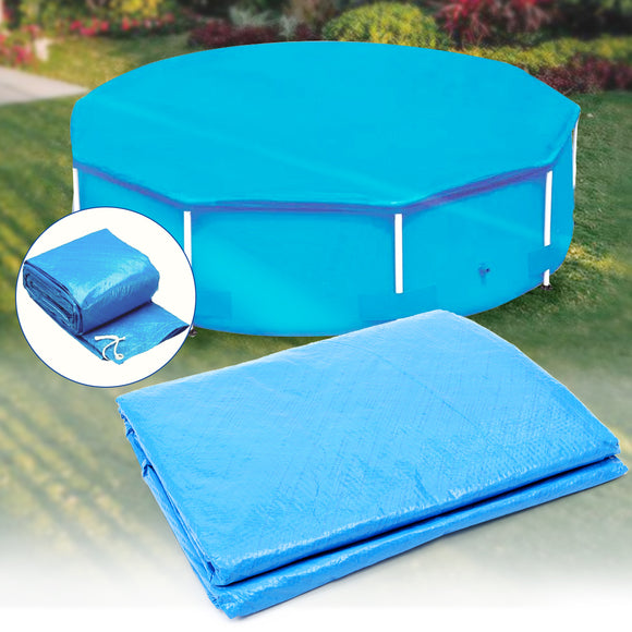 10ft 12ft  Diameter Round Swimming Pool Cover Roller Family Garden Pool Polar Winter Cover