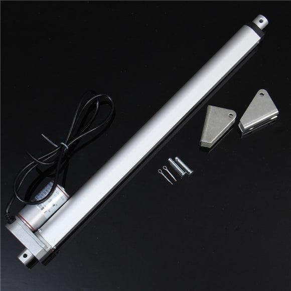 400mm 12V 1000N 225 Ib 12mm/s Miniature DC Electric Linear Actuator Motor