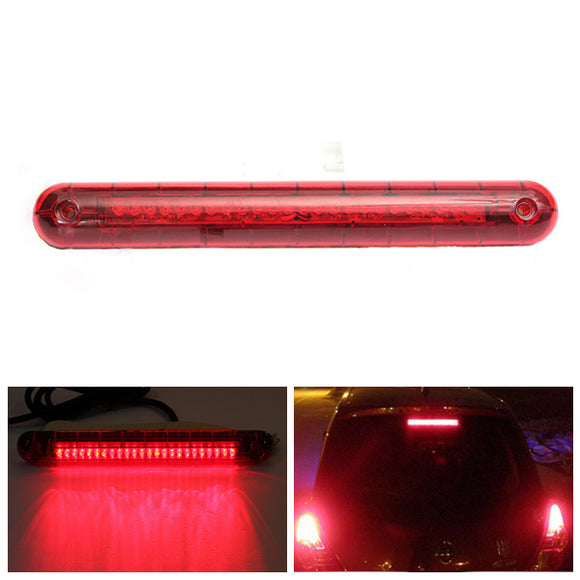Universal Car SUV Auto 12V 24 Red LED High Mount Third 3RD Brake Tail Light Lamp