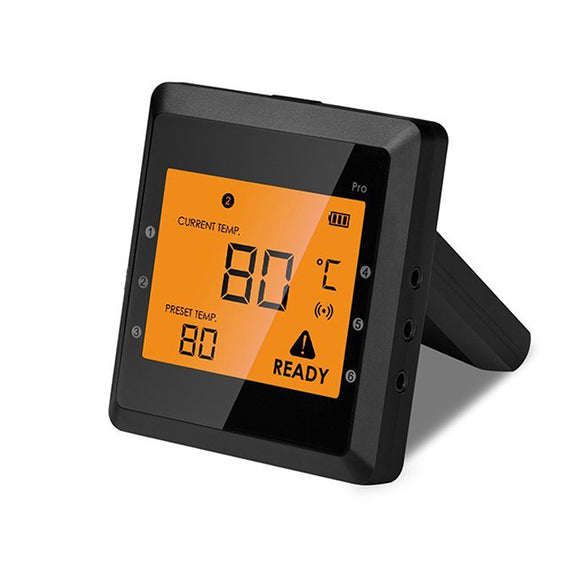 Loskii KC-529 Smart Bluetooth Digital Display BBQ Grill Food Thermometer with Two Probes