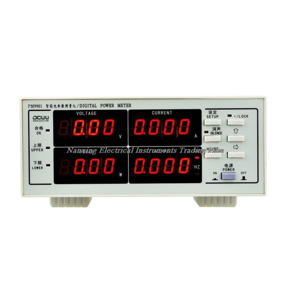 PM9901 ACVoltage Current Power Factor & Power Meter 600V 20A/40A Tester