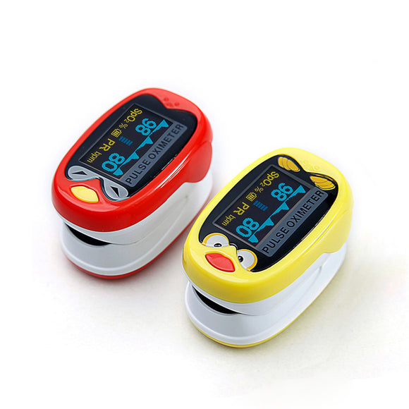 LED Child Kids Infant Finger Pulse Oximeter Medical Pediatric Portable SpO2 Blood Oxygen Monitor