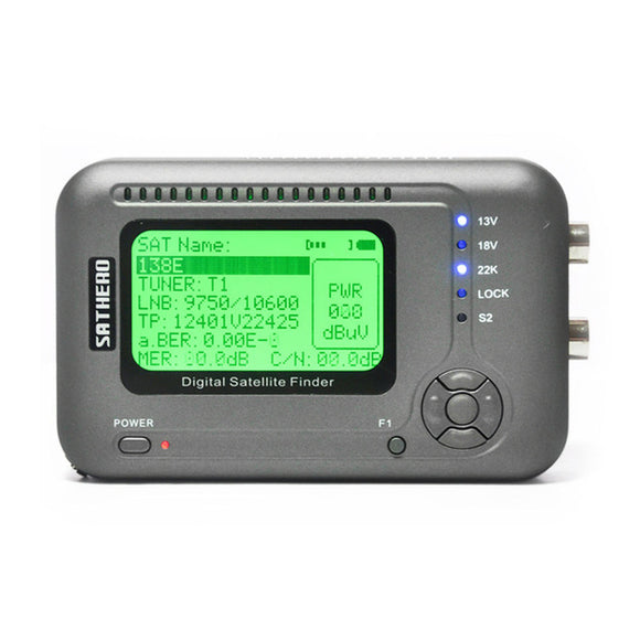 Sathero SH-200HD DVB-S2 Digital TV Signal Satellite Finder Meter