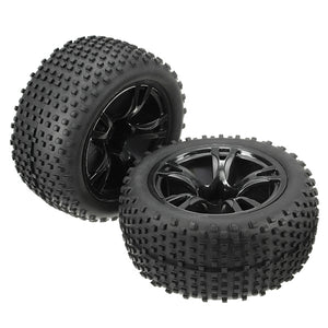 Wheel Complete 2Pcs 12mm Hex 09407 Spare Parts For SST Alum Chassis Brushless Car