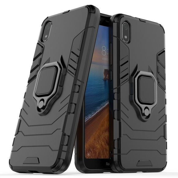 Bakeey Armor Magnetic Card Holder Shockproof Protective Case For Xiaomi Redmi 7A