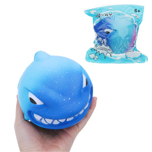 Big Shark Squishy 11.6*11.5*10CM Slow Rising With Packaging Collection Gift Soft Toy