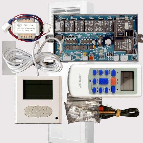 ZL-U10CM Universal AC Control System Cabinet AC Control PCB LCD Display Air Conditioner Remote Control