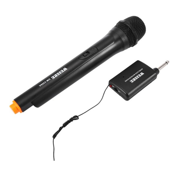 WEISRE DM-3308A Professional VHF Wireless Handheld Dual Channel Transmitter Microphone