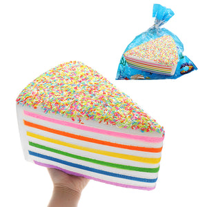 Huge Shortcake Squishy Jumbo 28*15*20CM Soft Slow Rising With Packaging Collection Gift Giant Toy