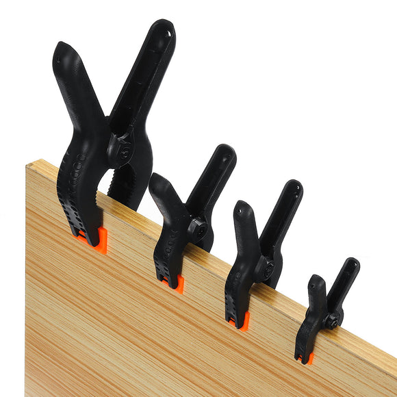 Hand Tools Hard Plastic Spring Clip Woodworking DIY Model Making Bonding Grip 2'' Toggle Clamps 6 Size Clips Supplies Spring Clamp