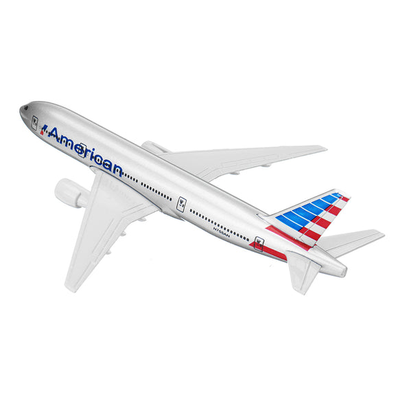 B777-300ER Metal Diecast Plane Model Aircraft Aeroplane Desktop Plane Toy