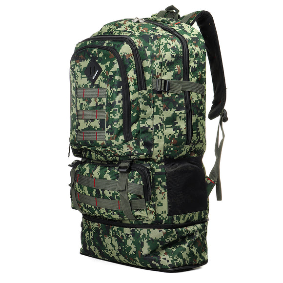 80L Outdoor Travel Backpack Sports Bag Waterproof Hiking Luggage Rucksack Bag