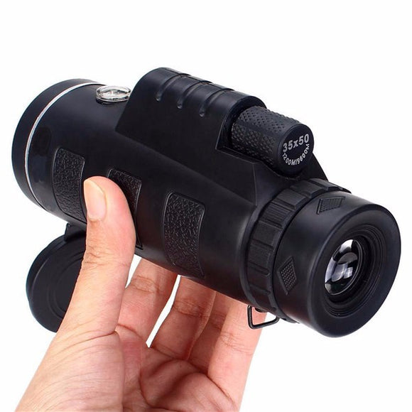 Universal 40X60 Travel Portable HD Dual Focus Optical Prism Monocular Telescope with Tripod