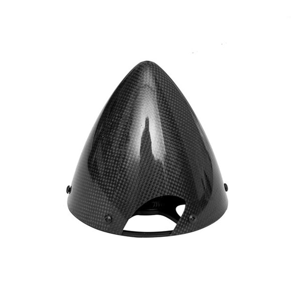 Gemfan Carbon Fiber Aluminum Base Two-leaf Cowling Fairing 82mm for RC Airplane