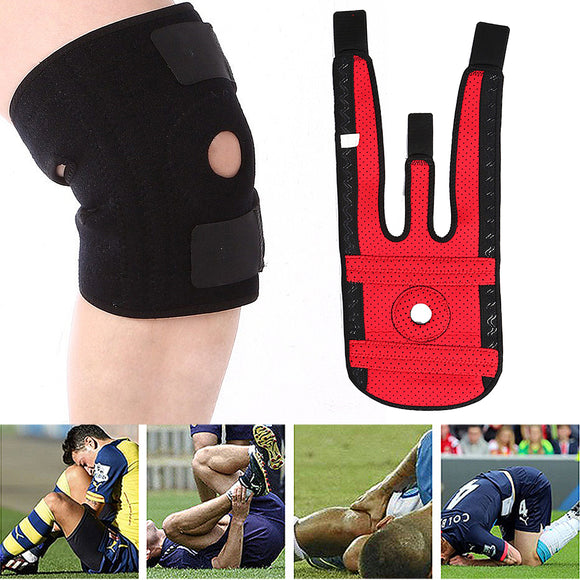 Outdoor Sports Leg Knee Patella Compression Protector Brace Support Pad Sleeve
