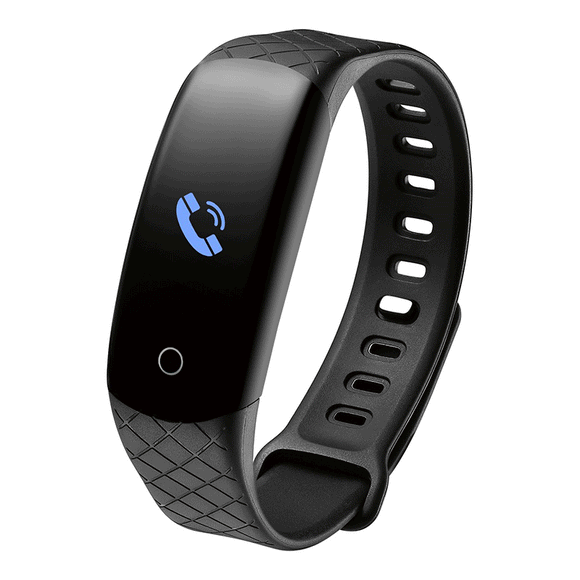 XANES CB608 0.96'' IPS Screen Waterproof Smart Watch Blood Pressure Fitness Sports Bracelet Mi Band