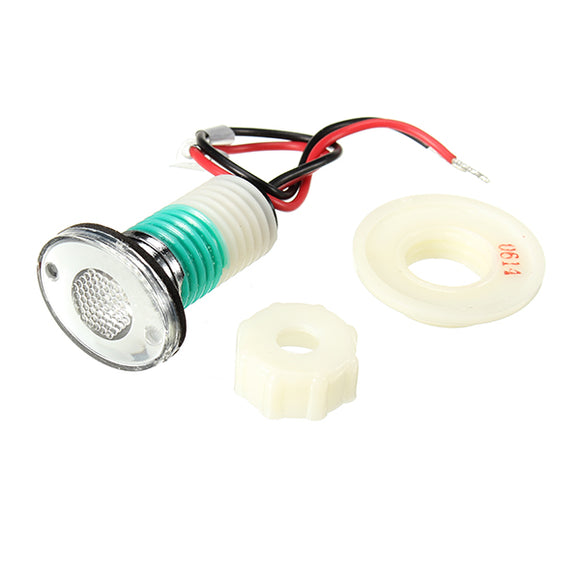 10-14V Stainless Steel Yacht LED Light Indicator Signal Decoration Lamp for Boat Marine