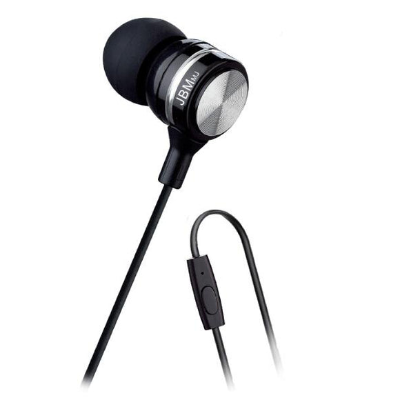 JBMMJ X9 Deep Bass Noise Isolating Metal Stereo In-ear Earphone With Mic 3.5mm