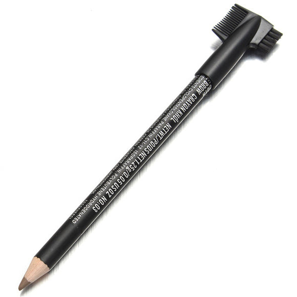4 Colors Waterproof Eyebrow Pencil Pen Brush Makeup Cosmetic Beauty Tools