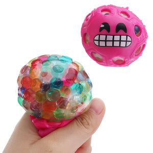 Random Colour Stress Relief Toys Mesh Squishy Stressball Squeeze Toys